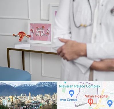 دکتر سرطان تخمدان در آجودانیه 