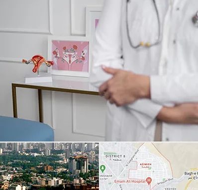 دکتر سرطان تخمدان در عظیمیه کرج 