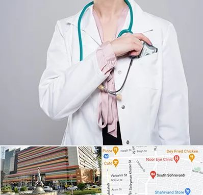 جراح سرطان تخمدان در سهروردی 