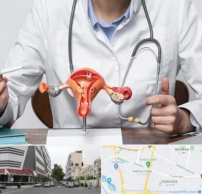 جراح سرطان رحم در بلوار فردوس 