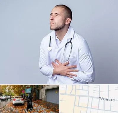 دکتر سرطان پانکراس در خیابان فلسطین