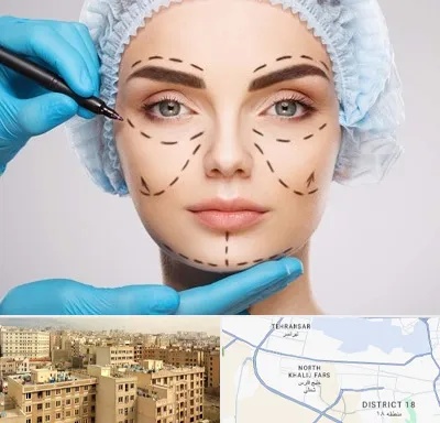 جراح پلاستیک در جنوب غرب تهران
