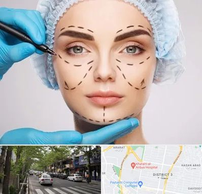 جراح پلاستیک در ظفر