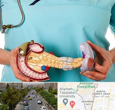 جراح سرطان لوزالمعده در شهران 