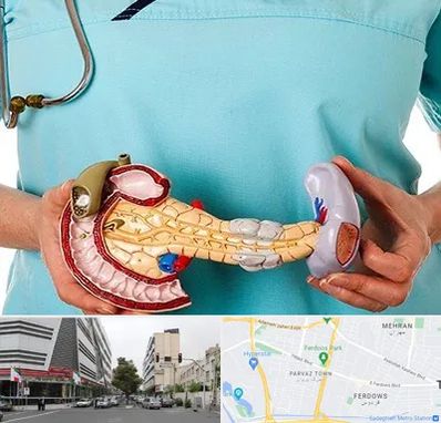 جراح سرطان لوزالمعده در بلوار فردوس 