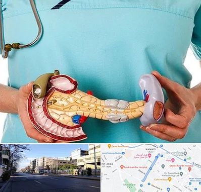 جراح سرطان لوزالمعده در خیابان ملاصدرا شیراز 