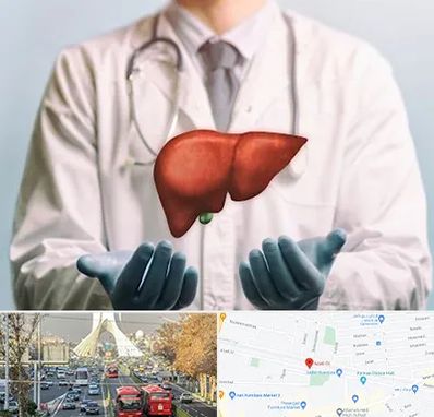 جراح سرطان کبد در خیابان آزادی 