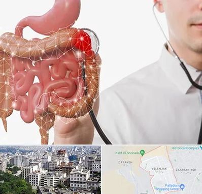 دکتر سرطان روده بزرگ در ولنجک 