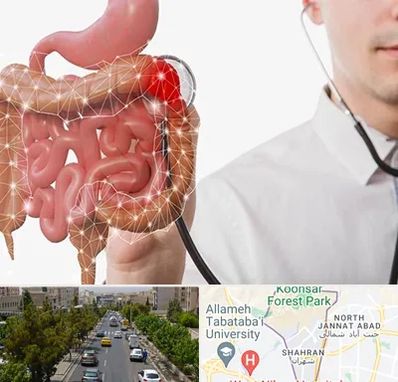 دکتر سرطان روده بزرگ در شهران 