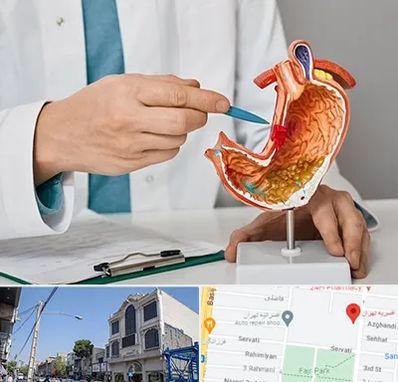 دکتر سرطان معده در افسریه 