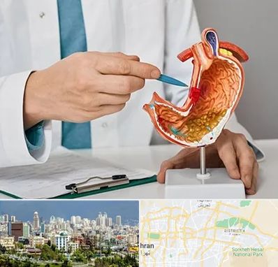 دکتر سرطان معده در شرق تهران 