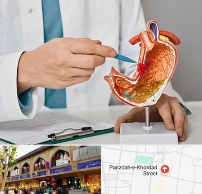 دکتر سرطان معده در 15 خرداد