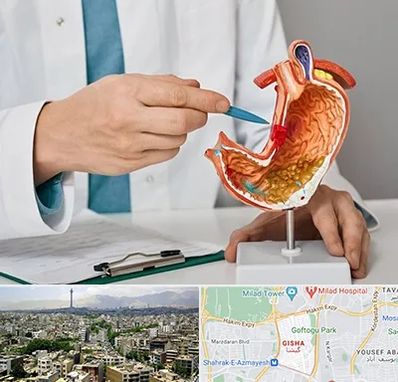 دکتر سرطان معده در گیشا 