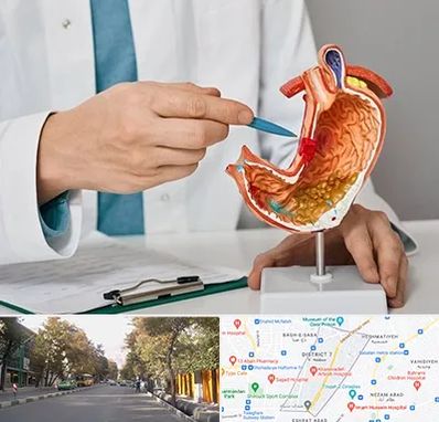 دکتر سرطان معده در شریعتی 