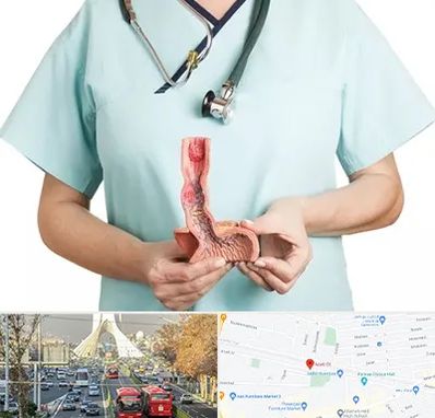 جراح سرطان مری در خیابان آزادی 