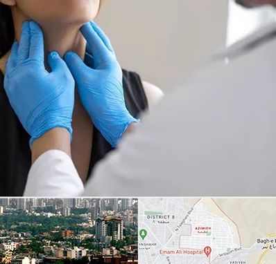 دکتر سرطان گلو در عظیمیه کرج 