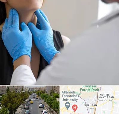 دکتر سرطان گلو در شهران 