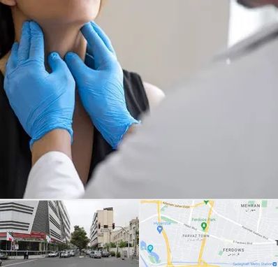 دکتر سرطان گلو در بلوار فردوس 