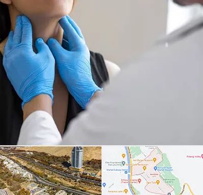 دکتر سرطان گلو در خیابان نیایش شیراز 