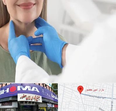 جراح سرطان گلو در امین حضور