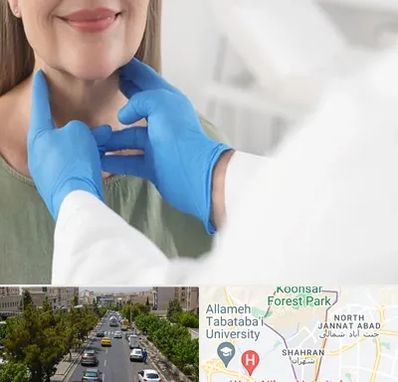 جراح سرطان گلو در شهران 