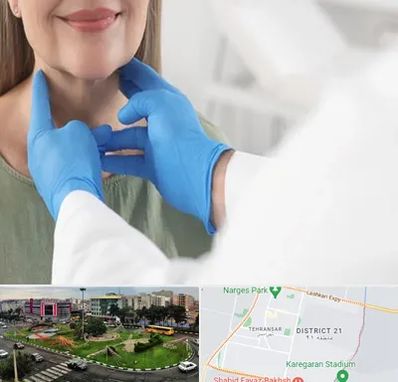 جراح سرطان گلو در تهرانسر 