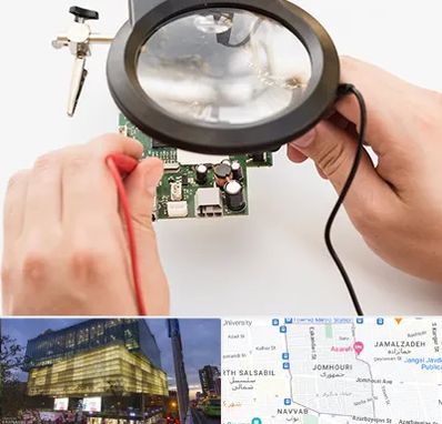 تعمیرات آیفون تصویری در جمهوری 