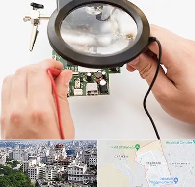 تعمیرات آیفون تصویری در ولنجک 