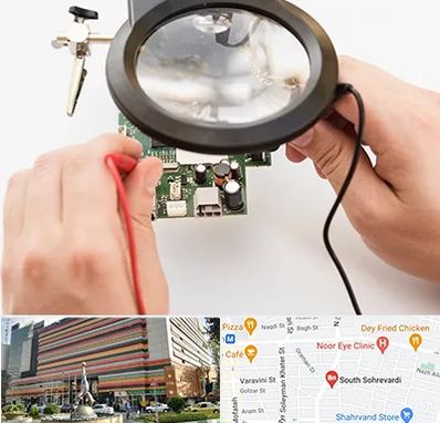 تعمیرات آیفون تصویری در سهروردی 