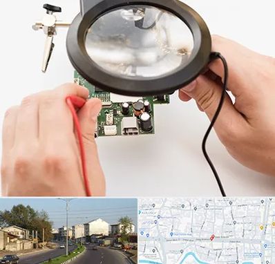 تعمیرات آیفون تصویری در ضیابری رشت 