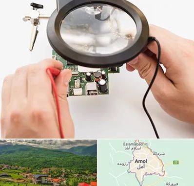 تعمیرات آیفون تصویری در آمل