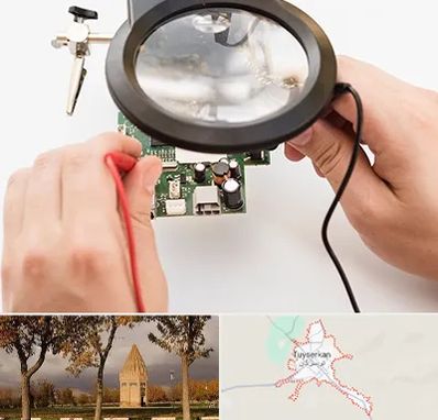 تعمیرات آیفون تصویری در تویسرکان