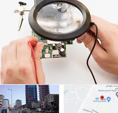 تعمیرات آیفون تصویری در چهارراه طالقانی کرج 