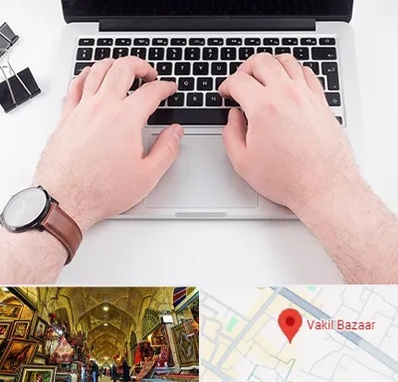 کلاس تایپ سریع در بازار وکیل شیراز