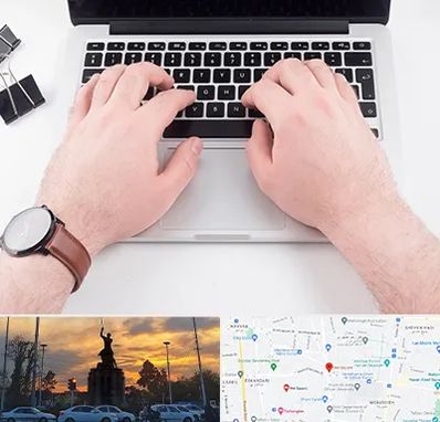 کلاس تایپ سریع در میدان حر 