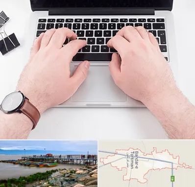 کلاس تایپ سریع در بندر ترکمن