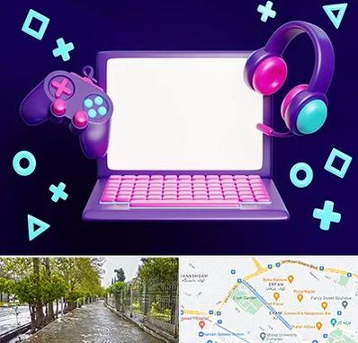 کلاس بازی سازی در خیابان ارم شیراز 