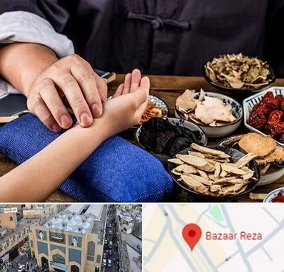 دکتر گیاهی در بازار رضا مشهد