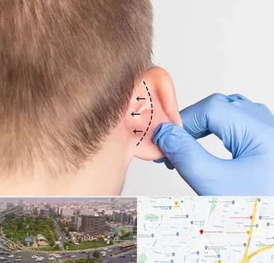 عمل زیبایی گوش در آیت الله کاشانی