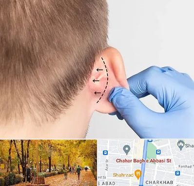 عمل زیبایی گوش در چهارباغ اصفهان