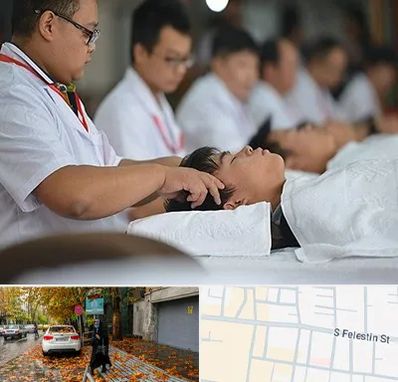 طب چینی در خیابان فلسطین