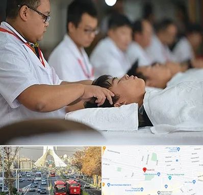 طب چینی در خیابان آزادی 