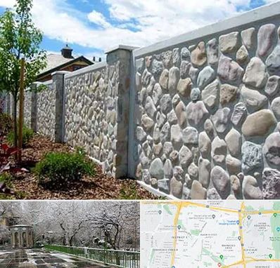 آموزش تولید سنگ مصنوعی در باغ فیض 