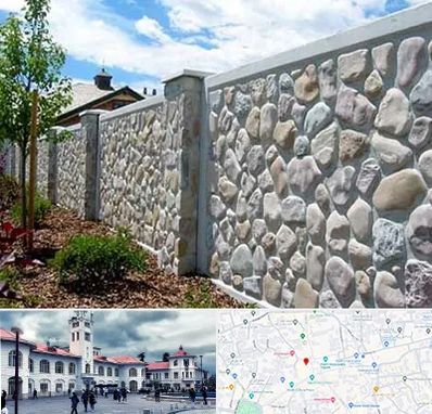 آموزش تولید سنگ مصنوعی در میدان شهرداری رشت 