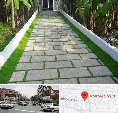 فروش سنگ مصنوعی در خیابان آذربایجان