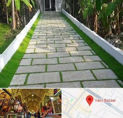 فروش سنگ مصنوعی در بازار وکیل شیراز