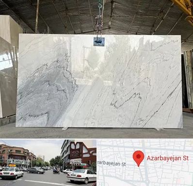 تولید کننده سنگ مصنوعی در خیابان آذربایجان