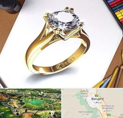 کلاس طراحی جواهرات در بروجرد