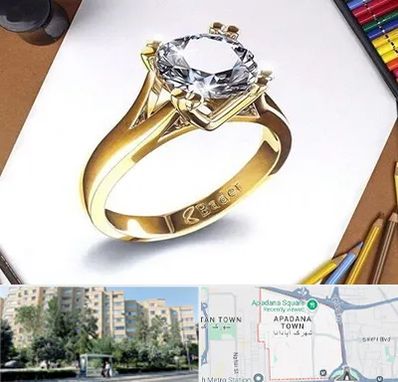 کلاس طراحی جواهرات در آپادانا