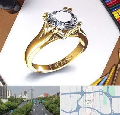 کلاس طراحی جواهرات در توانیر